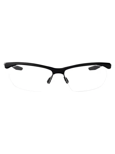 NIKE NIKE MATTE BLACK ACETATE GLASSES