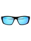 Nike Brazen Boost M Rectangle-frame Sunglasses In Blue
