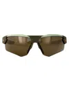 Nike Cloak Duo E Rectangle Frame Sunglasses In Gold