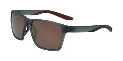 Nike Maverick E N Ib6909x 065 Men's Sunglasses Grey Size 59 In Green