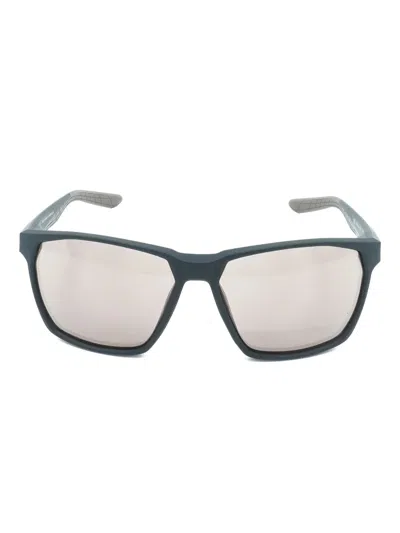 Nike Maverick Rectangle-frame Sunglasses In Black