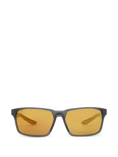 Nike Maverick Rectangle Sunglasses In Gold
