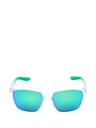 Nike Maverick Rectangle-frame Sunglasses In Neutrals