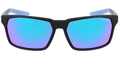 Pre-owned Nike Maverick Rge M Dc3295 Sunglasses Rectangle 59mm & Authentic In Blue