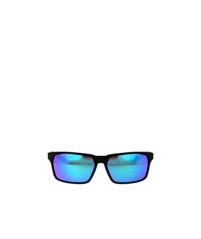 Nike Maverick Rge Rectangle-frame Sunglasses In Blue
