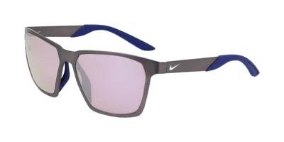 Nike Maverick Valor E If0969x 021 Men's Sunglasses Gunmetal Size 57 In Brown