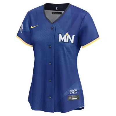 Nike Max Kepler Minnesota Twins City Connect  Women's Dri-fit Adv Mlb Limited Jersey In Blue