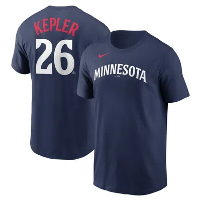 Nike Max Kepler Navy Minnesota Twins Name & Number T-shirt