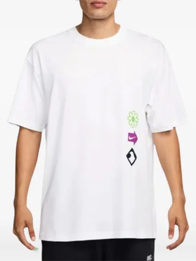 Nike Max90 Graphic-print T-shirt In White