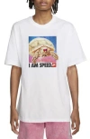 Nike Max90 I Am Speed Graphic T-shirt In White