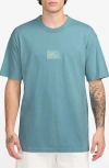 Nike Max90 Swoosh Patch T-shirt In Denim Turq