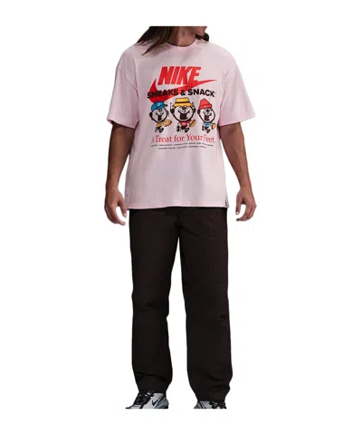 Nike Max90 T-shirt In Pink