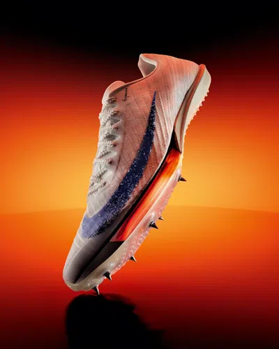 Pre-owned Nike Maxfly 2 Blueprint Track & Field Sprinting Spikes Fd8396-900 Max Fly Mens In Pink