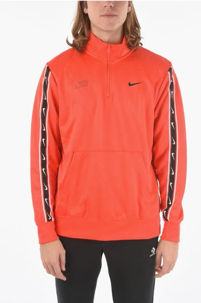 Nike Maxi Patch Pocket Half-zip Sweatshirt In Multi