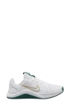 Nike Mc Trainer 2 Training Shoe In White/gold Grain-bicoastal