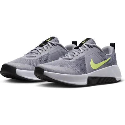Nike Mc Trainer 3 Training Shoe In Grey/lemon/black