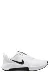 Nike Men's Mc Trainer 3 Workout Shoes In White/black