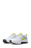 Nike Mc Trainer 3 Training Shoe In White/cyber-hot Punch-black