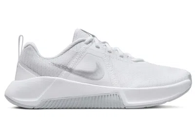 Pre-owned Nike Mc Trainer 3 (women's) Sneakers In White/photon Dust/metallic Platinum