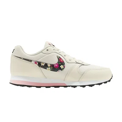 Pre-owned Nike Md Runner 2 Vf Gs 'floral Swoosh' | Cream | Kid's Size 5