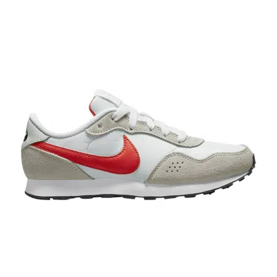 Pre-owned Nike Md Valiant Gs 'pure Platinum Picante Red' | White | Kid's Size 5