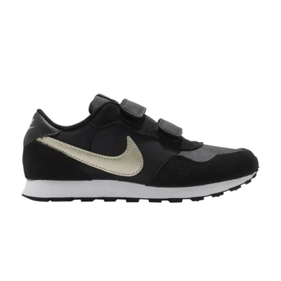 Pre-owned Nike Md Valiant Ps 'black Metallic Gold' | Kid's Size 13