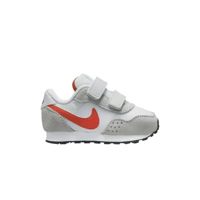 Pre-owned Nike Md Valiant Td 'pure Platinum Picante Red' | Grey | Infant Size 9 In Gray