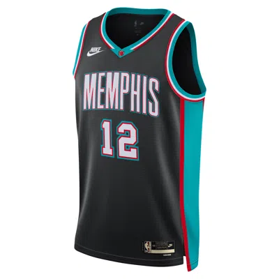 Nike Memphis Grizzlies 2025/26 Hardwood Classics  Men's Dri-fit Nba Swingman Jersey In Black