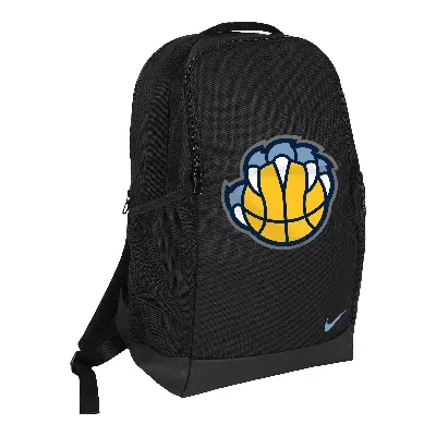 Nike Memphis Grizzlies Brasilia  Unisex Nba Backpack (24l) In Black