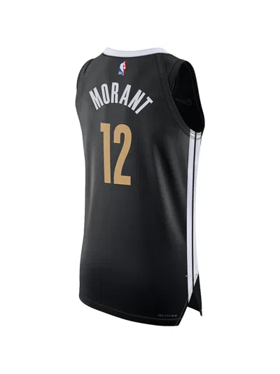 Nike Memphis Grizzlies City Edition Jersey Tank Top In Black