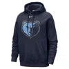 Nike Memphis Grizzlies Club  Men's Nba Pullover Hoodie In Blue