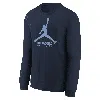 Nike Memphis Grizzlies Essential Big Kids' Jordan Nba Long-sleeve T-shirt In Black