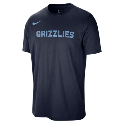 Nike Memphis Grizzlies Essentials  Men's Nba T-shirt In Blue