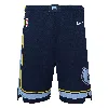 Nike Memphis Grizzlies Icon Edition Big Kids'  Dri-fit Nba Swingman Shorts In Blue