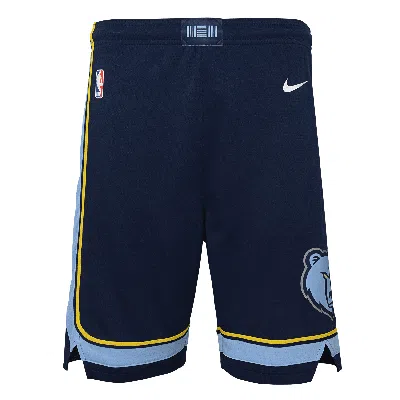 Nike Memphis Grizzlies Icon Edition Big Kids'  Dri-fit Nba Swingman Shorts In Blue
