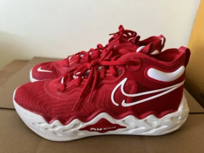 Pre-owned Nike Men's 11 Air Zoom G.t. Run Tb P Basketball Shoes University Red Dm5044-600