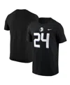 Nike Men's 24 Black Ucf Knights 2024 Space Game Jersey T-shirt In Black