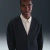 Nike Men's 24.7 Impossiblysoft Cardigan In Black