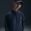 Nike Men's 24.7 Impossiblysoft Dri-fit 1/2-zip Top In Blue