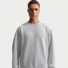 Nike Men's 24.7 Impossiblysoft Dri-fit Crew In Gray