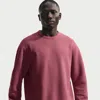 Nike Men's 24.7 Impossiblysoft Dri-fit Crew In Red