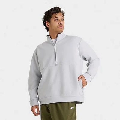 Nike Men's 24.7 Impossiblysoft Dri-fit Half-zip Top In Gray
