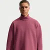 Nike Men's 24.7 Impossiblysoft Dri-fit Turtleneck In Red