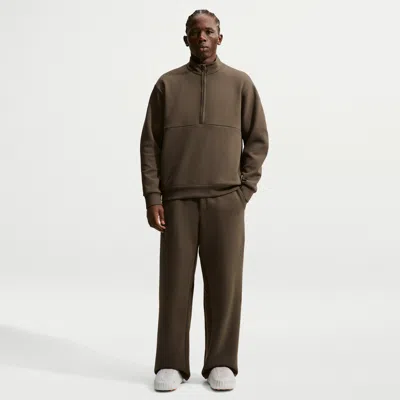 Nike Men's 24.7 Impossiblysoft Dri-fit Straight-leg Pants In Brown