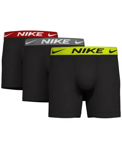 Nike Men's 3-pack Dri-fit Adv Boxer Briefs In Multi