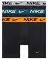 Nike Men's 3-pack Dri-fit Boxer Briefs In Multi