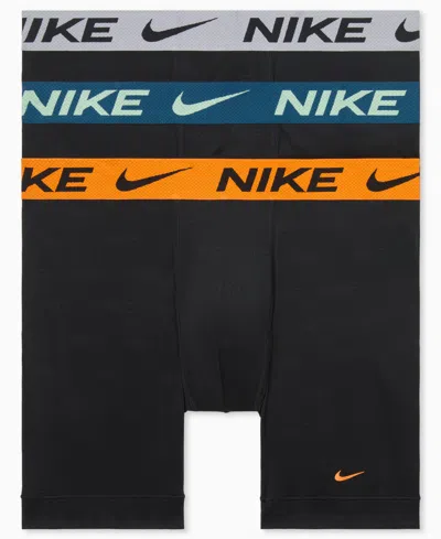 Nike Men's 3-pack Dri-fit Boxer Briefs In Multi