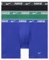 Nike Men's 3-pack Dri-fit Essential Cotton Stretch Boxer Briefs In Multi