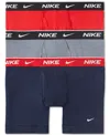 Nike Men's 3-pack Dri-fit Essential Cotton Stretch Boxer Briefs In Multi