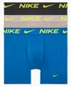 Nike Men's 3-pack Dri-fit Essential Micro Boxer Briefs In Multi